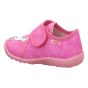 PANTOFLE TEKSTYLNE KAPCIE SUPERFIT SPOTTY PINK 1-009254-5550