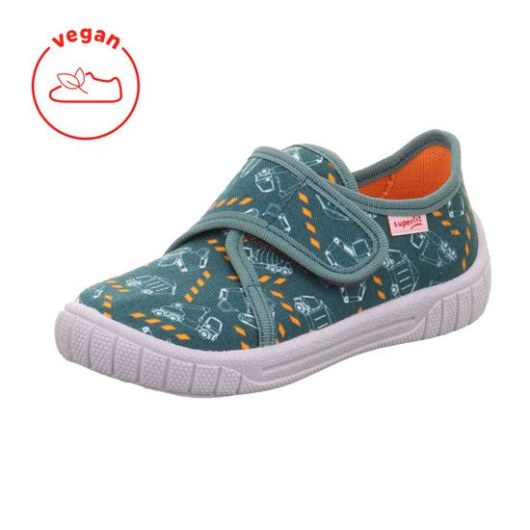 TEXTILE SLIPPERS SUPERFIT BILL GRUN/MEHRFARBIG 1-000279-7050