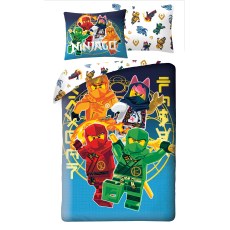 POSCIEL MIKROFIBRA 140 X 200 CM LEGO NINJAGO LEG-1147BL