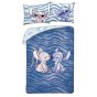POŚCIEL BAWEŁNIANA 140 X 200 CM LILO & STITCH LS-5494BL