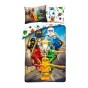 POŚCIEL BAWEŁNIANA 140 X 200 CM LEGO NINJAGO LEG-1270BL