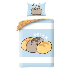 POSCIEL MIKROFIBRA 140 X 200 CM PUSHEEN THE CAT PUS-9108BL