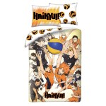 SINGLE DUVET SET MICROFIBER 140 X 200 CM HAIKYU!! HK-3953BL