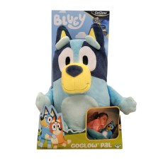 MASKOTKA PLUSZOWA LAMPKA NOCNA LED 2W1 GOGLOW BLUEY BY-9955PL