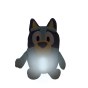 MASKOTKA PLUSZOWA LAMPKA NOCNA LED 2W1 GOGLOW BLUEY BY-9955PL