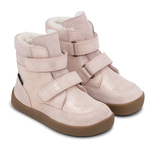 WINTER SHOES BAREFOOT BUNDGAARD BASIL OLD ROSE MEMBRANA TEX