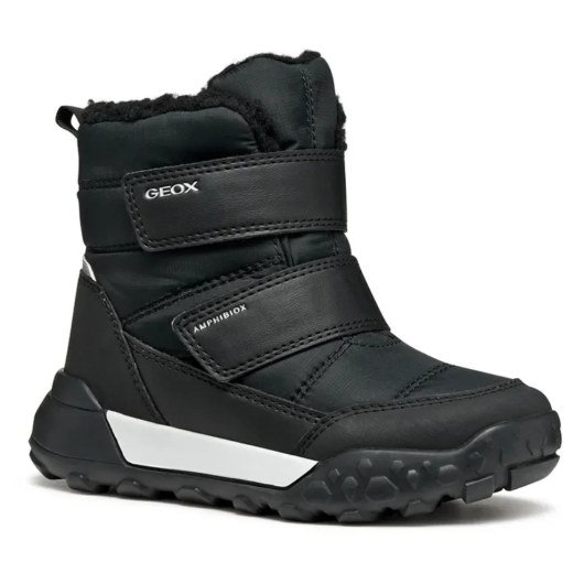WINTER BOOTS GEOX TREKKYUP BLACK AMPHIBIOX