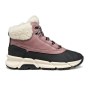 ŚNIEGOWCE GEOX FLEXYPER PLUS DK ROSE/BLACK AMPHIBIOX