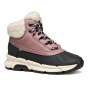 ŚNIEGOWCE GEOX FLEXYPER PLUS DK ROSE/BLACK AMPHIBIOX
