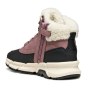 ŚNIEGOWCE GEOX FLEXYPER PLUS DK ROSE/BLACK AMPHIBIOX