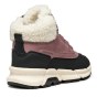 ŚNIEGOWCE GEOX FLEXYPER PLUS DK ROSE/BLACK AMPHIBIOX