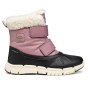 SNOW BOOTS GEOX FLEXYPER ANTIQUE ROSE/BLACK AMPHIBIOX