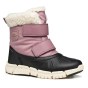 ŚNIEGOWCE GEOX FLEXYPER ANTIQUE ROSE/BLACK AMPHIBIOX