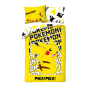 POŚCIEL MIKROFIBRA 140 X 200 CM POKEMON PIKACHU POK-1042BL