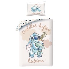 POSCIEL BAWELNIANA 160 X 200 CM LILO & STITCH LS-8699BL