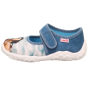TEXTILE SLIPPERS SUPERFIT BONNY BLAU 1-000281-8040