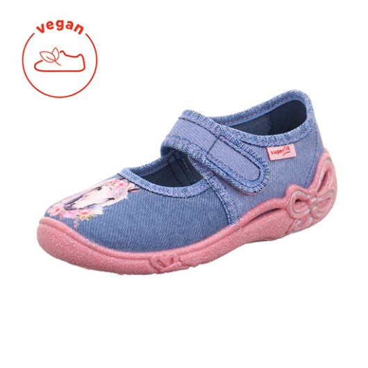 TEXTILE SLIPPERS SUPERFIT BONNY BELINDA BLAU 1-800288-8060