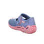 PANTOFLE TEKSTYLNE KAPCIE SUPERFIT BELINDA BLAU 1-800288-8060