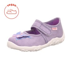 PANTOFLE TEKSTYLNE KAPCIE SUPERFIT BONNY LILA 1-000280-8530