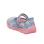 PANTOFLE TEKSTYLNE KAPCIE SUPERFIT BUBBLE BLAU/MEHRFARBIG 1-006271-8010