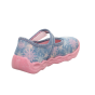 PANTOFLE TEKSTYLNE KAPCIE SUPERFIT BUBBLE BLAU/MEHRFARBIG 1-006271-8010