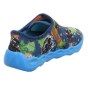 PANTOFLE TEKSTYLNE KAPCIE SUPERFIT BUBBLE BLAU 1-006273-8050
