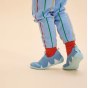 PANTOFLE KAPCIE DZIANINOWE BAREFOOT AFFENZAHN KNIT FLINKY SHARK