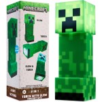 LATARKA Z LAMPKĄ 2W1 MINECRAFT CREEPER