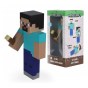 LATARKA Z LAMPKĄ 2W1 MINECRAFT STEVE