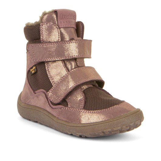 SHOES FRODDO BAREFOOT TEX WINTER PINK/GOLD