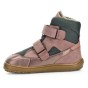 TRZEWIKI ZIMOWE FRODDO BAREFOOT UP TEX WINTER GREY/PINK