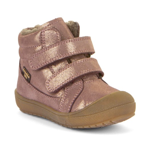 TRZEWIKI ZIMOWE FRODDO OLLIE WOOL TEX PINK/GOLD