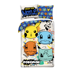 POSCIEL MIKROFIBRA 140 X 200 CM POKEMON PIKACHU POK-1153BL