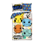 POŚCIEL MIKROFIBRA 140 X 200 CM POKEMON PIKACHU POK-1153BL