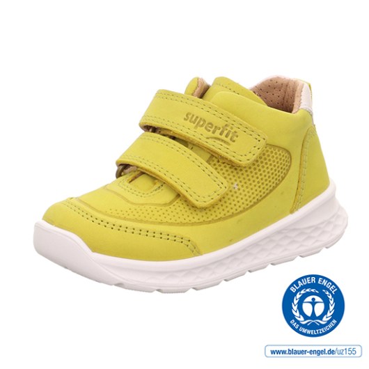 SNEAKERS SUPERFIT BREEZE GELB/WEISS 1-000379-6000