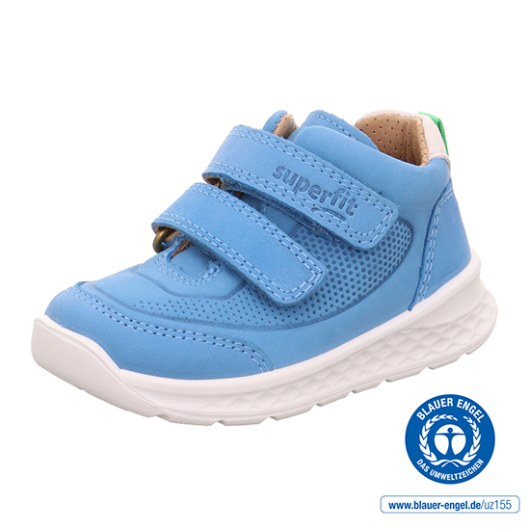 SNEAKERS SUPERFIT BREEZE HELLBLAU/GRUN 1-000379-8400