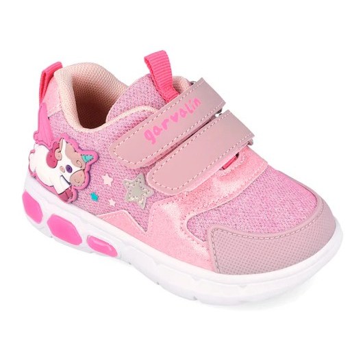SNEAKERS GARVALIN WITH PINK LIGHTS UNICORN ROSA