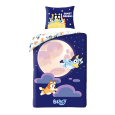 POSCIEL BAWELNIANA 140 X 200 CM BLUEY BY-9665BL