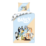SINGLE DUVET SET 160 X 200 CM BLUEY BY-9696BL
