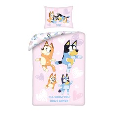 POSCIEL BAWELNIANA 140 X 200 CM BLUEY BY-9726BL