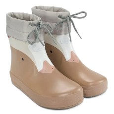 KALOSZE VIKING ALV BAREFOOT PAW PRINT LIGHT BEIGE