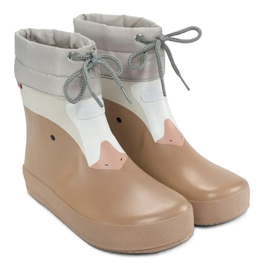 KALOSZE VIKING ALV BAREFOOT PAW PRINT LIGHT BEIGE