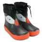 KALOSZE VIKING ALV BAREFOOT PAW PRINT BLACK