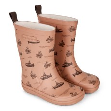 KALOSZE BAREFOOT BUNDGAARD CHARLY MOCHA SUBMARINE
