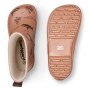 RUBBER BOOTS BAREFOOT BUNDGAARD CHARLY MOCHA SUBMARINE