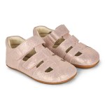 SANDAŁY BAREFOOT BUNDGAARD TOBIAS OLD ROSE GLITTER