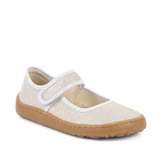 KAPCIE FRODDO BAREFOOT CANVAS BALLETTY GOLD SHINE