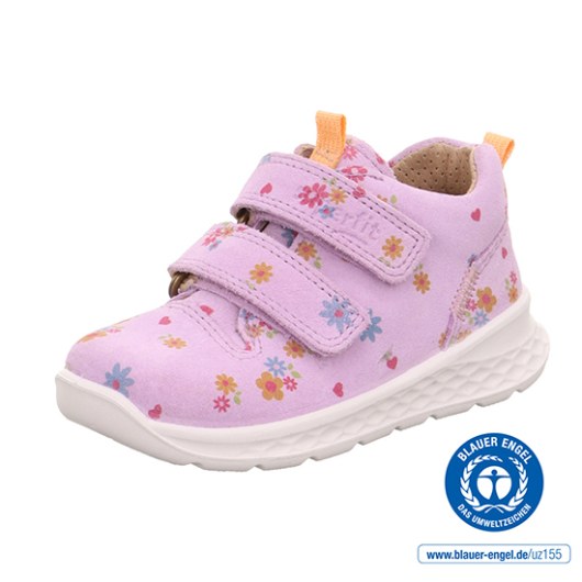 SNEAKERSY SUPERFIT BREEZE LILA/MEHRFARBIG 1-000363-8550