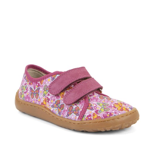 TRAMPKI PŁÓCIENNE TENISÓWKI FRODDO BAREFOOT CANVAS FUXIA/PINK