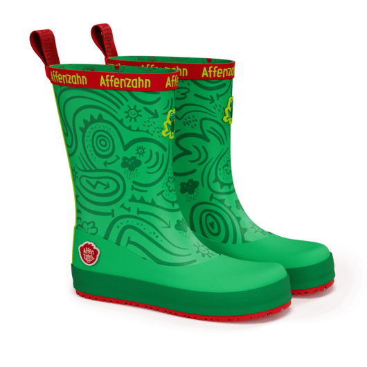 KALOSZE BAREFOOT AFFENZAHN VEGAN PLASHY FROG